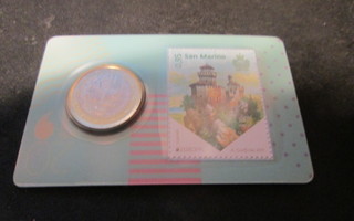 2019 San Marino 1 €  coincard