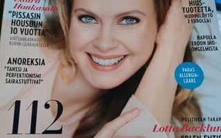 Kauneus & Terveys 6/2018 anoreksia, 12 tehokasta hiustuotett