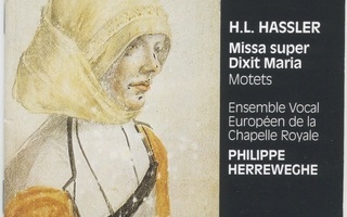 H.L. HASSLER • HERREWEGHE: Motetteja / Motets – 1992 HM CD