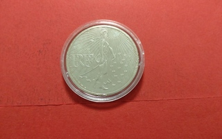 Ranska, iso hopea raha, 50 € 2010. (KD23)