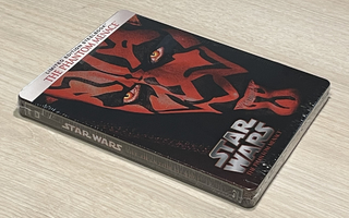 Star Wars: Pimeä uhka (1999) Limited Steelbook (UUSI)