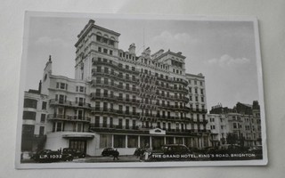 Brighton, The Grand Hotel, mv valokuvapk, p. 1956 Suomeen