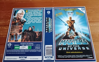 Masters of The Universe vhs fix kansipaperi