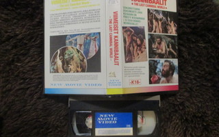 VHS Viimeiset Kannibaalit (Deodato 1977) FIx New Movie Video
