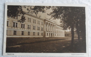 Hamina Reserviupseerikoulu vanha kortti v. 1927