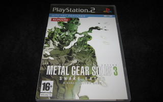 PS2: Metal Gear Solid 3 - Snake Eater
