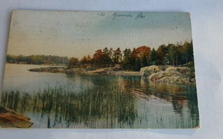 Turku, Gunnäs, vanha väripk, p. 1910
