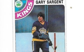 1978-79 Topps #37 Gary Sargent Los Angeles Kings