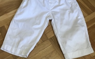 Valkoiset housut koko 3kk/60cm