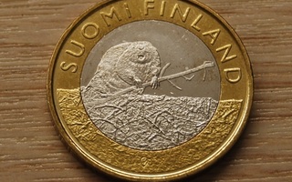 Suomi 5 € 2015 Satakunta - Majava