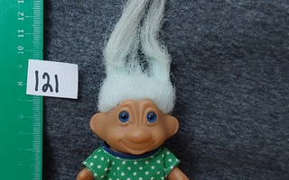 Trolli nro 121 :  troll vaaleansiniset hiukset