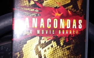 4Dvd Anacondas 4 Movie boxset ( SIS POSTIKULU  )