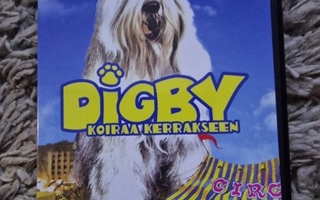 Digby koiraa kerrakseen