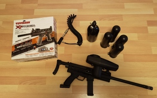 Tippmann X7 Phenom paintball-ase + lisävarusteet