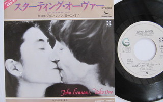John Lennon, Yoko Ono Starting Over  Japanilainen 7" sinkku