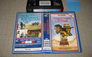 On Sinun Vuorosi Kuolla-VHS (Showtime, Bud Spencer, 1968)