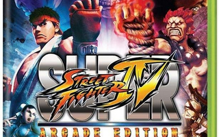 Super Street Fighter IV Arcade Edition (NIB) Xbo