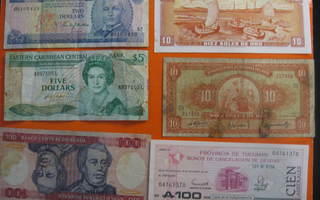 Etelä-Amerikka setelit