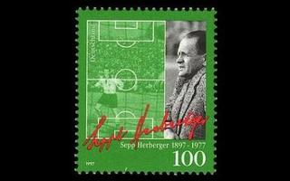 Saksa 1896 ** Sepp Herberger, jalkapalloilija (1997)