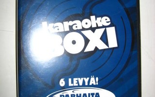 Karaoke Boxi 4 - 6 x Dvd Parhaita kotimaisia.