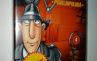 (SL) UUSI! DVD) Tarkastaja Gadget 4 - Puhelinpulmia