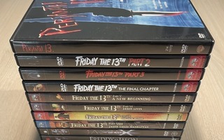 Perjantai 13. päivä (Friday the 13th) -kokoelma (12DVD)