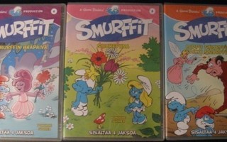 SMURFFIT DVD X 3 UUSI