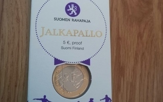 Suomen Rahapaja: 5 euron Jalkapallo-juhlaraha, Laatu: Proof