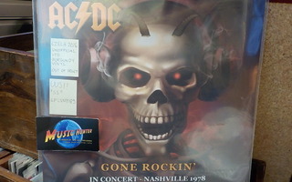 AC/DC - GONE ROCKIN - BURGUNDY COLORED VINYL UUSI LP
