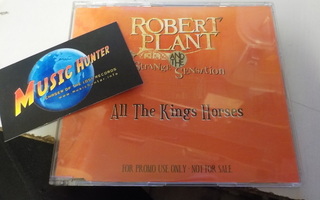ROBERT PLANT - ALL THE KINGS HORSES PROMO CDS