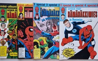 Hämähäkkimies minialbumit # 1-4 (1983-1984)