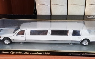 uusi valkoinen Lincoln 1996 Limusiini 1:23