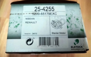 Nissan Renault Starttimoottori 255-4255, 5200-65179EXC