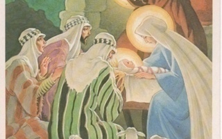 Rudolf Koivu : Paimenet kumartavat Jeesus-lasta 1988