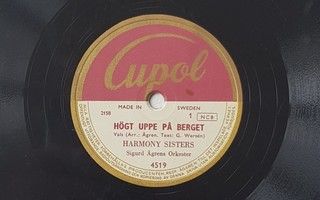 Savikiekko 1951 - Harmony Sisters - Cupol 4519