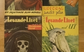 LEVANDE LIVET Nr 4, 9, 36 och / eller 41 -- 1954
