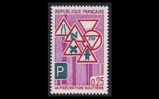 Ranska 1615 ** Liikenneturvallisuus (1968)