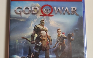 God of War PS4 uusi ja avaamaton