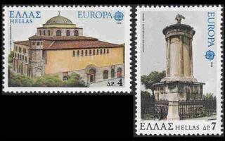 Kreikka 1314-5 ** Europa rakennuksia (1978)