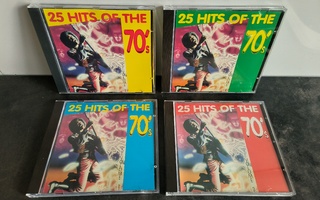 25 Hits of The 70's vol 1-4  (4CD)