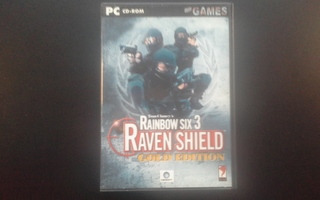 PC CD: Rainbow Six 3 Raven Shield, Gold Edition peli (2004)