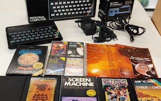 Sinclair Spectrum 16K + 48K + tarvikkeet + ohjelmat