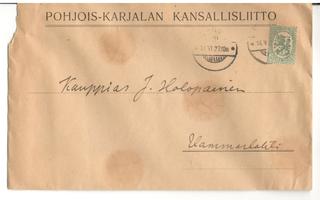 P-Karjala,  v. 1927 firmakuori kotiseutukeräilijälle