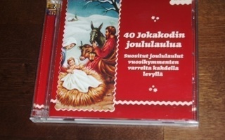 2 X CD 40 Jokakodin Joululaulua