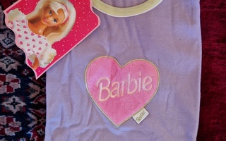 Barbie pitkähihainen paita 126 cm.