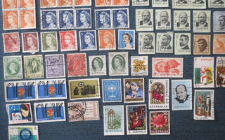 Australia postimerkkilajitelma