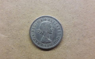 1 shillingi Iso-Britania 1957