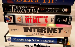 Internet, kuvankäsittely, ohjelmointi - Basic, Delphi