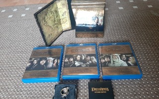 Taru Sormusten Herrasta trilogia (extended edition)+One Ring