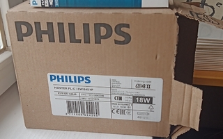 Philips MASTER PL-C 18W - 840 Kylmä Valkoinen | 4 Pin lamppu